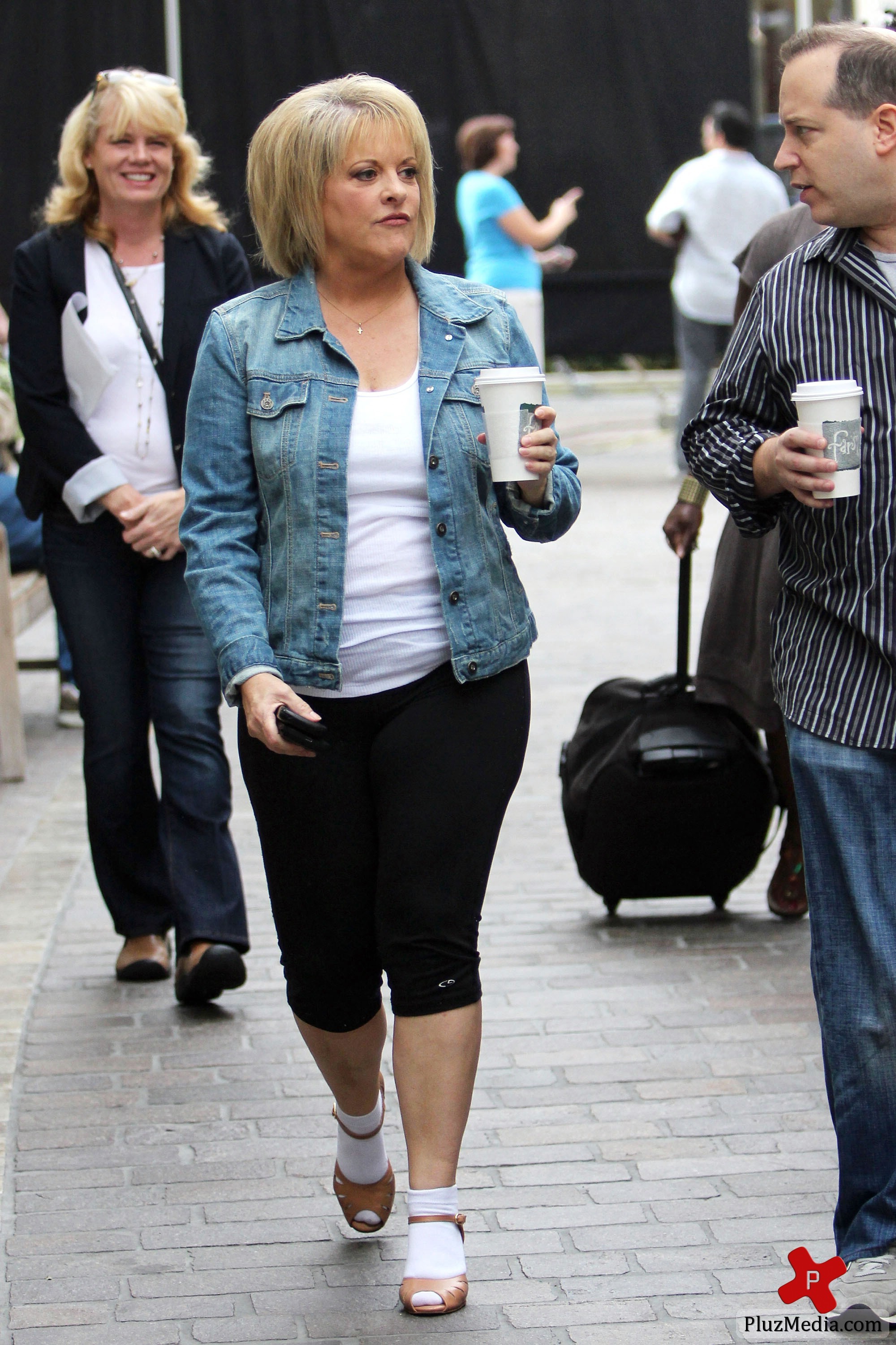 Celebrities at The Grove to film an appearance for news programme 'Extra' | Picture 88906